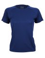 Dames Sportshirt CONA SPORTS Rainbow Tech Tee Ink Blue